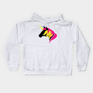 UNICORN HEAD Kids Hoodie